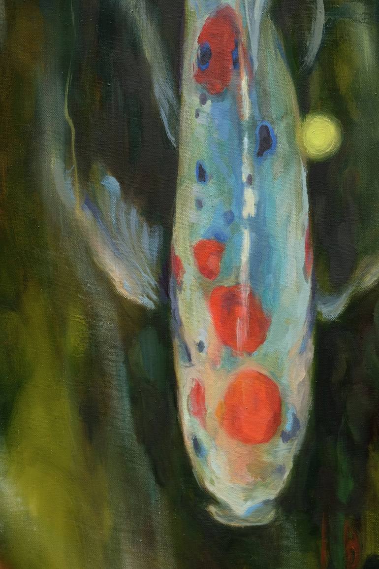 Original Fish Painting by Luke Morgan