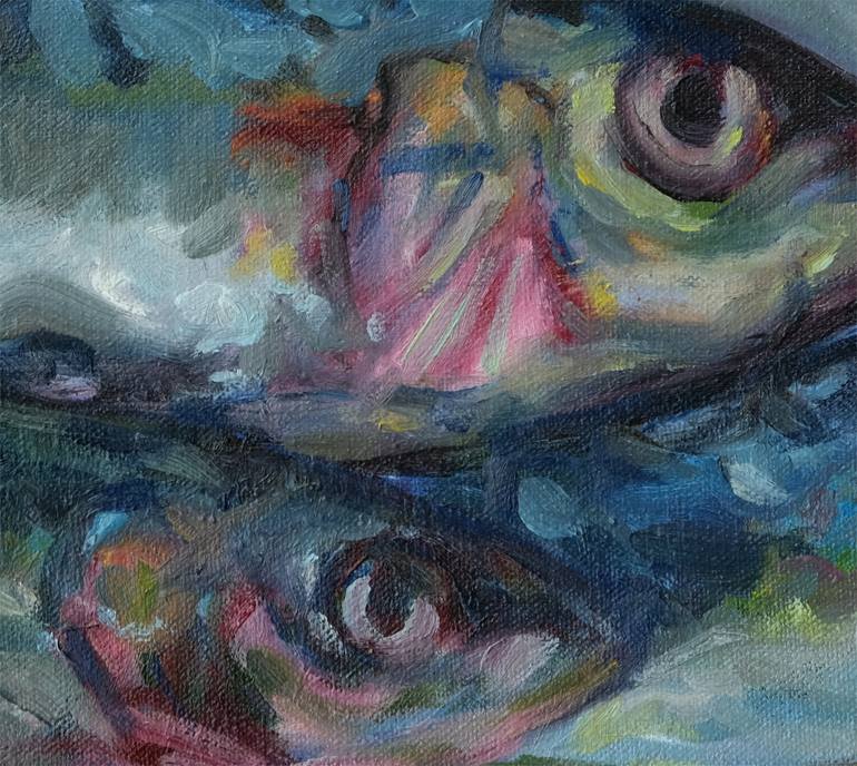 Original Contemporary Animal Painting by Luke Morgan