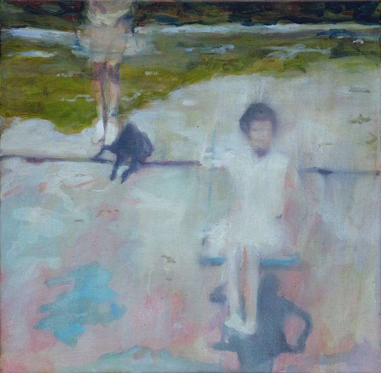 Original Expressionism Garden Paintings by Luke Morgan