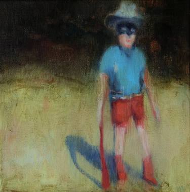 Original Expressionism People Painting by Luke Morgan