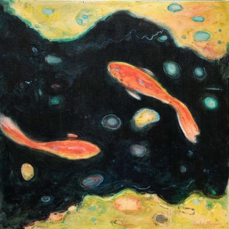 Print of Contemporary Nature Paintings by Luke Morgan