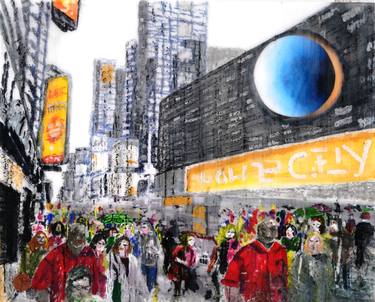 Print of Expressionism Cities Paintings by GiorDana Huonder