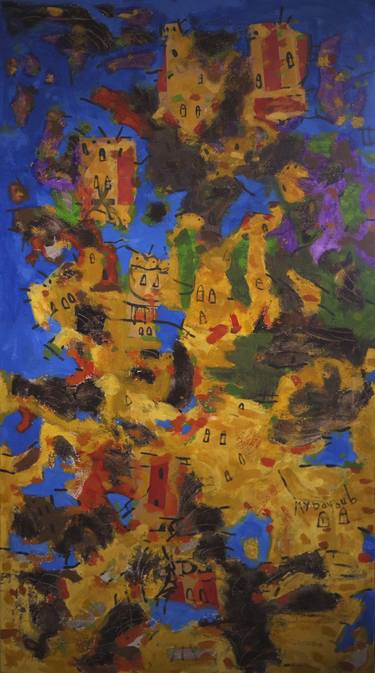 Original Fine Art Architecture Paintings by Mohamad Dayoub
