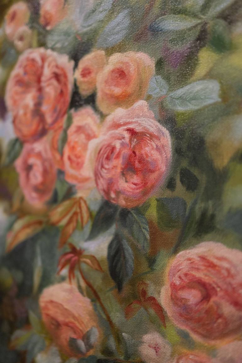 Original Floral Painting by Maria Stockdale