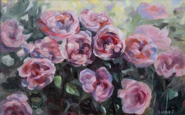 Original Floral Paintings by Maria Stockdale