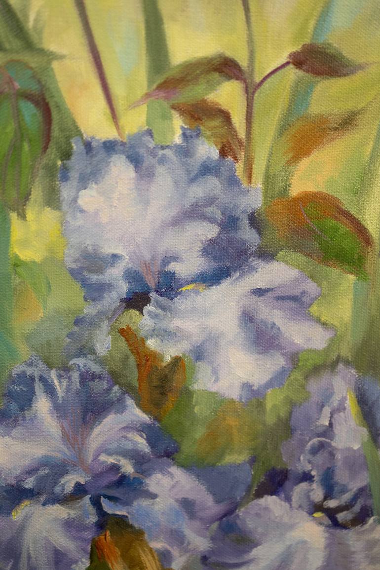 Original Fine Art Floral Painting by Maria Stockdale