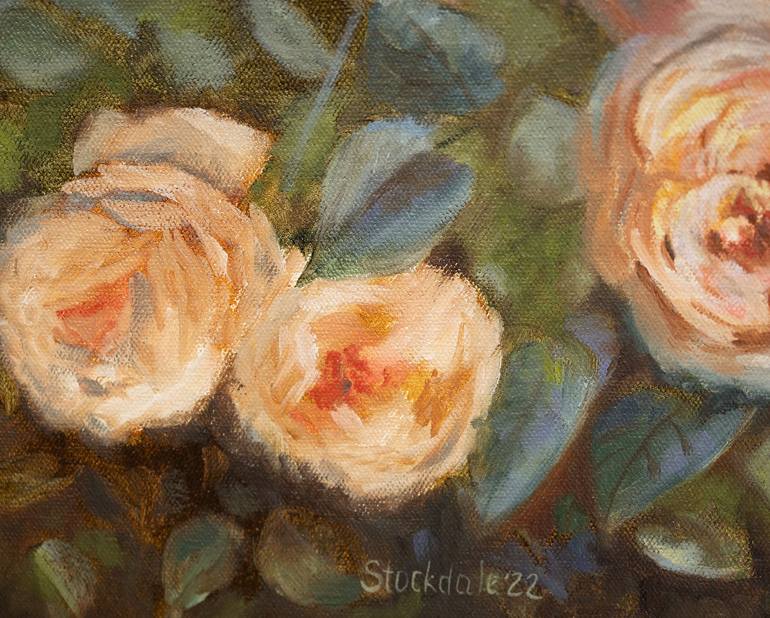 Original Floral Painting by Maria Stockdale