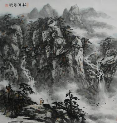 Print of Fine Art Places Drawings by Feilong Hu