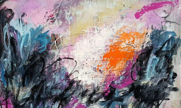 Original Contemporary Abstract Painting by Conny Lehmann
