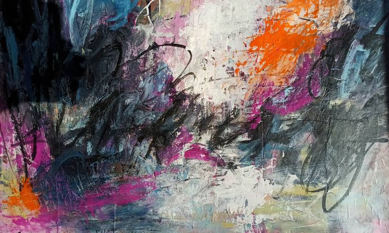 Original Abstract Painting by Conny Lehmann