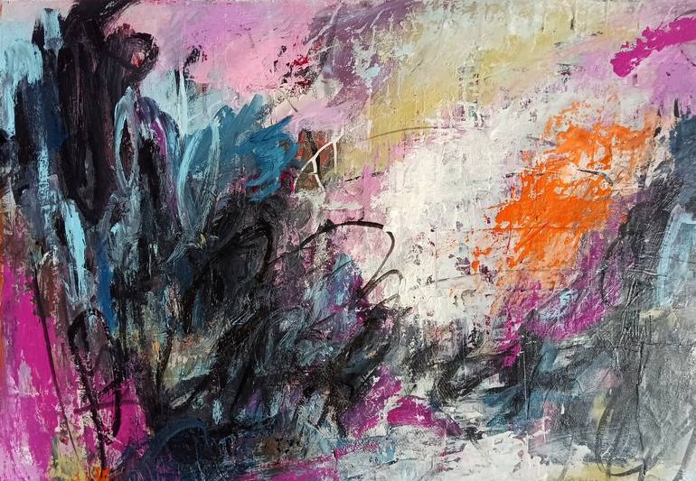 Original Abstract Painting by Conny Lehmann