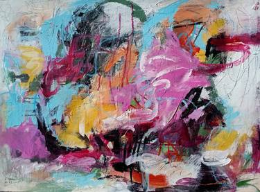 Original Expressionism Abstract Paintings by Conny Lehmann
