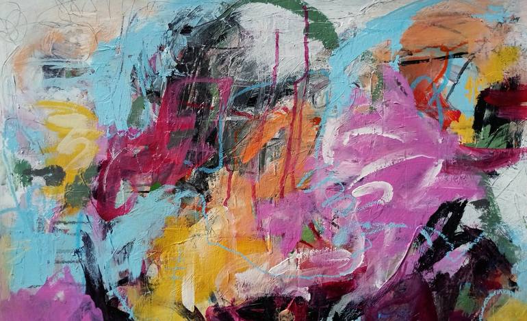 Original Expressionism Abstract Painting by Conny Lehmann