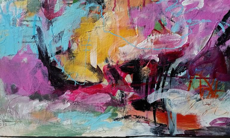 Original Expressionism Abstract Painting by Conny Lehmann