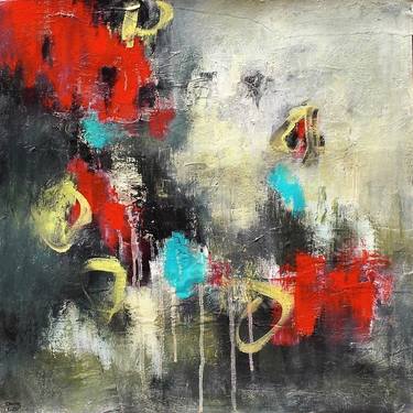 Original Abstract Expressionism Abstract Paintings by Conny Lehmann