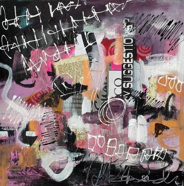 Original Street Art Abstract Collage by Conny Lehmann