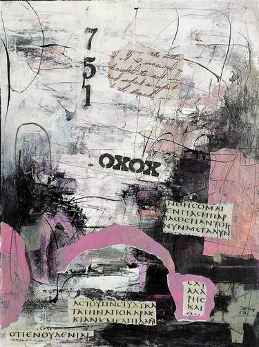 Original Abstract Collage by Conny Lehmann