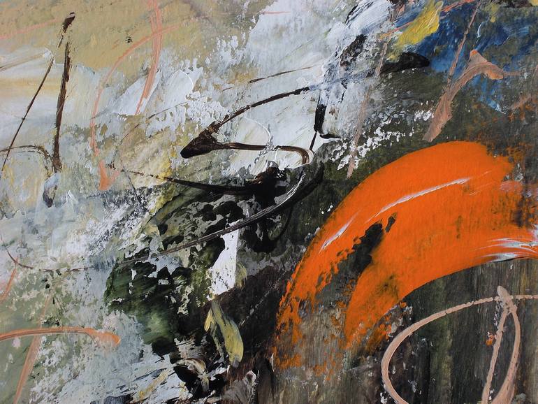 Original Abstract Expressionism Abstract Painting by Conny Lehmann