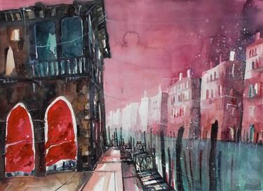 Original Cities Paintings by Conny Lehmann