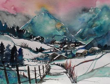 Original Fine Art Landscape Paintings by Conny Lehmann