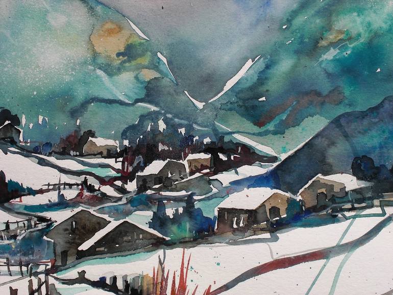 Original Landscape Painting by Conny Lehmann
