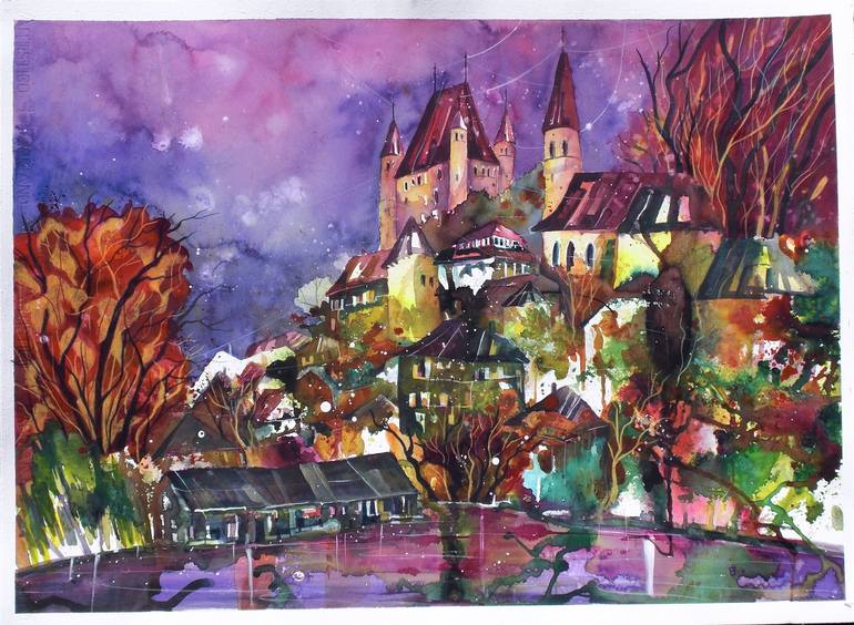 Original Landscape Painting by Conny Lehmann