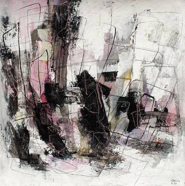 Original Fine Art Abstract Paintings by Conny Lehmann