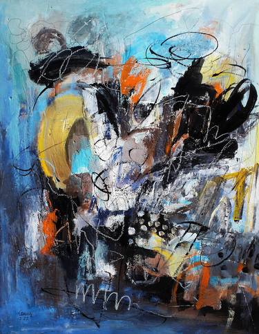 Original Expressionism Abstract Paintings by Conny Lehmann