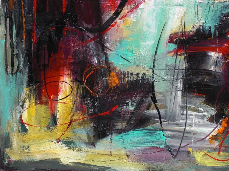 Original Abstract Painting by Conny Lehmann