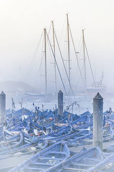 Misty Harbour Morning - Limited Edition of 30 thumb