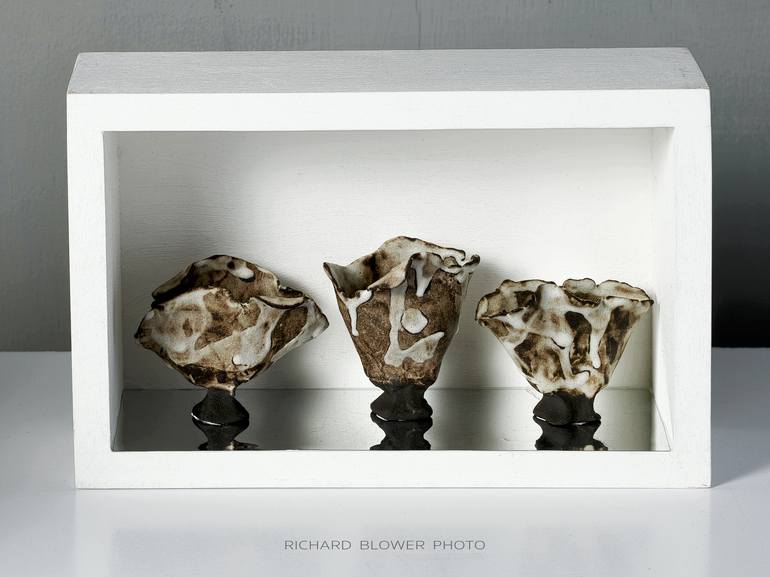 3 Mini Sculptures in a White Box - Print