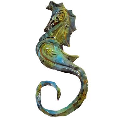Seahorse - wall hung sculpture thumb