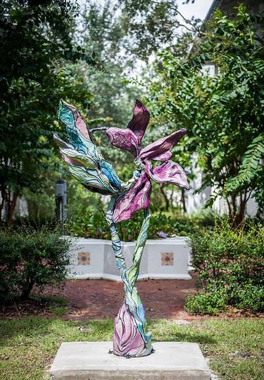 Original Fine Art Botanic Sculpture by Lee Bell