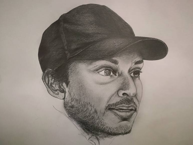 Original Illustration People Drawing by Nicole Waves