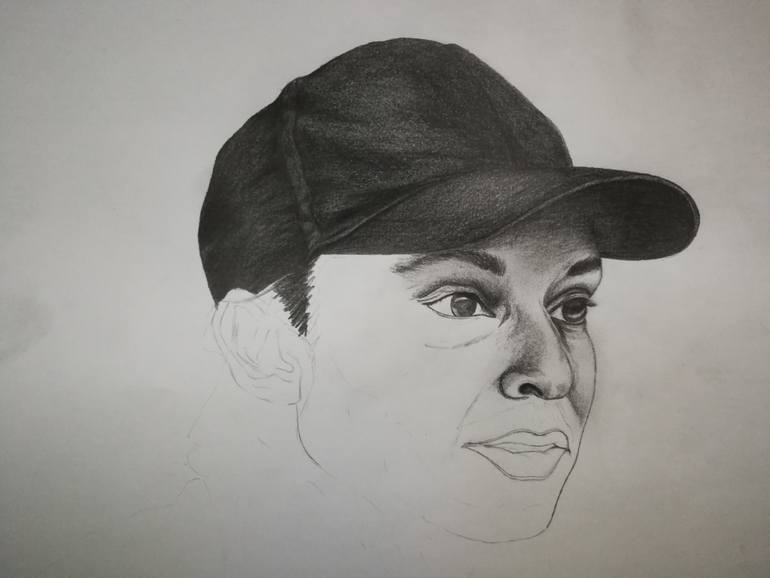 Original Illustration People Drawing by Nicole Waves