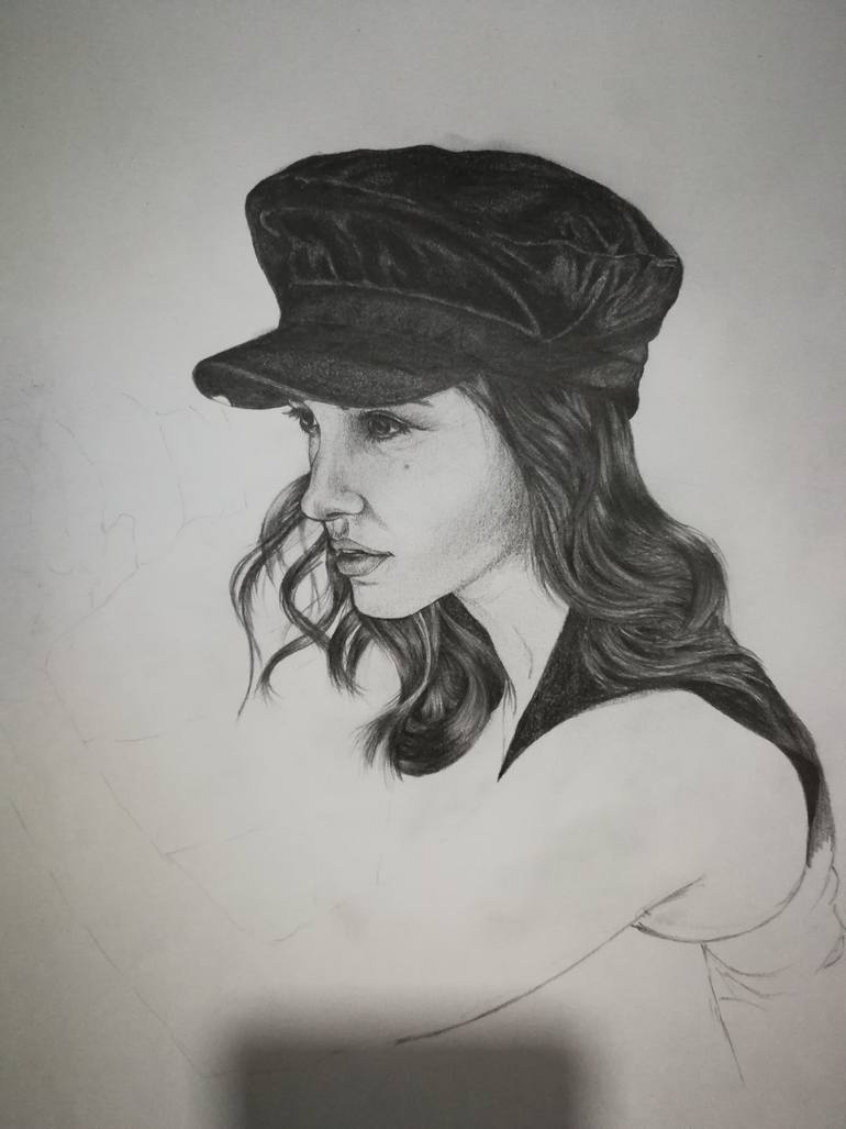 Original Illustration People Drawing by Nicole Waves