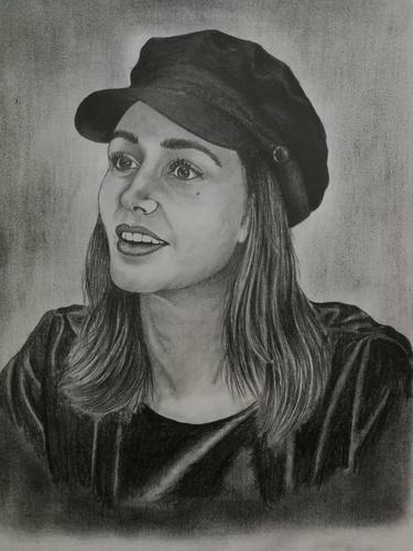 Print of Portrait Drawings by Nicole Waves