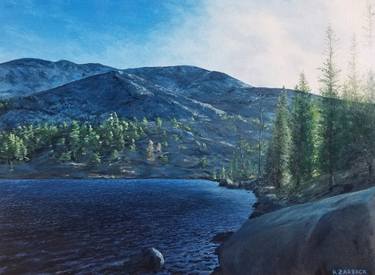 Original Realism Landscape Painting by Richard Zarback