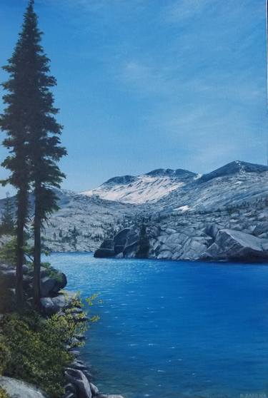 Original Realism Landscape Painting by Richard Zarback