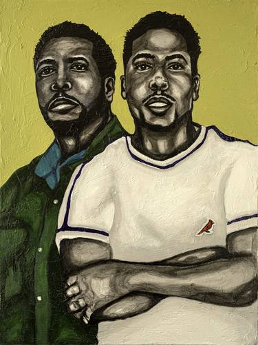 Original Portraiture Portrait Paintings by Demarcus McGaughey