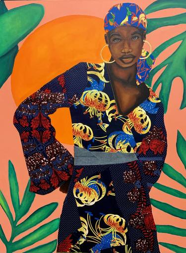 Original Conceptual Fashion Paintings by Demarcus McGaughey