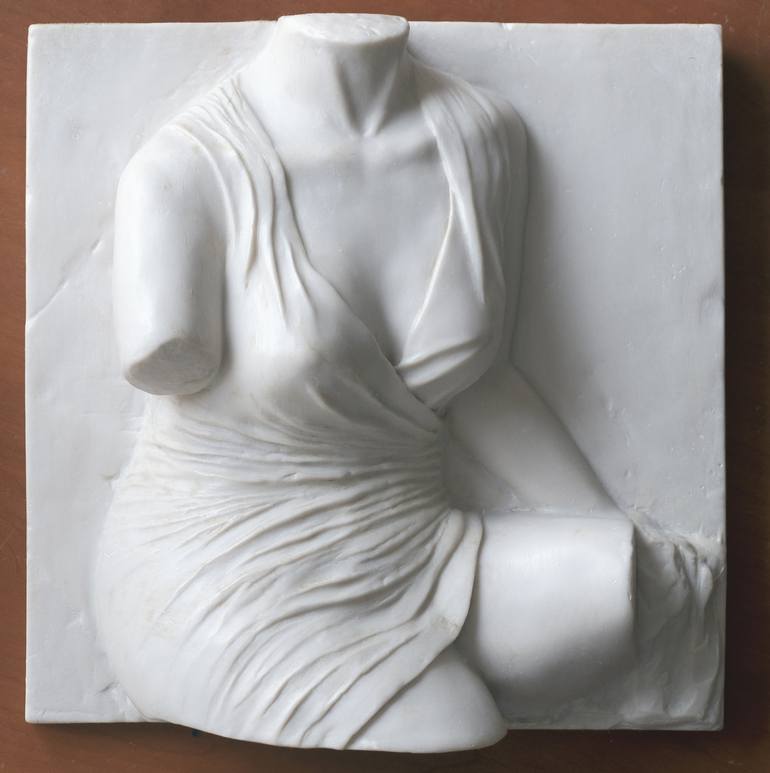 Original Women Sculpture by Natividad Sánchez Fernández