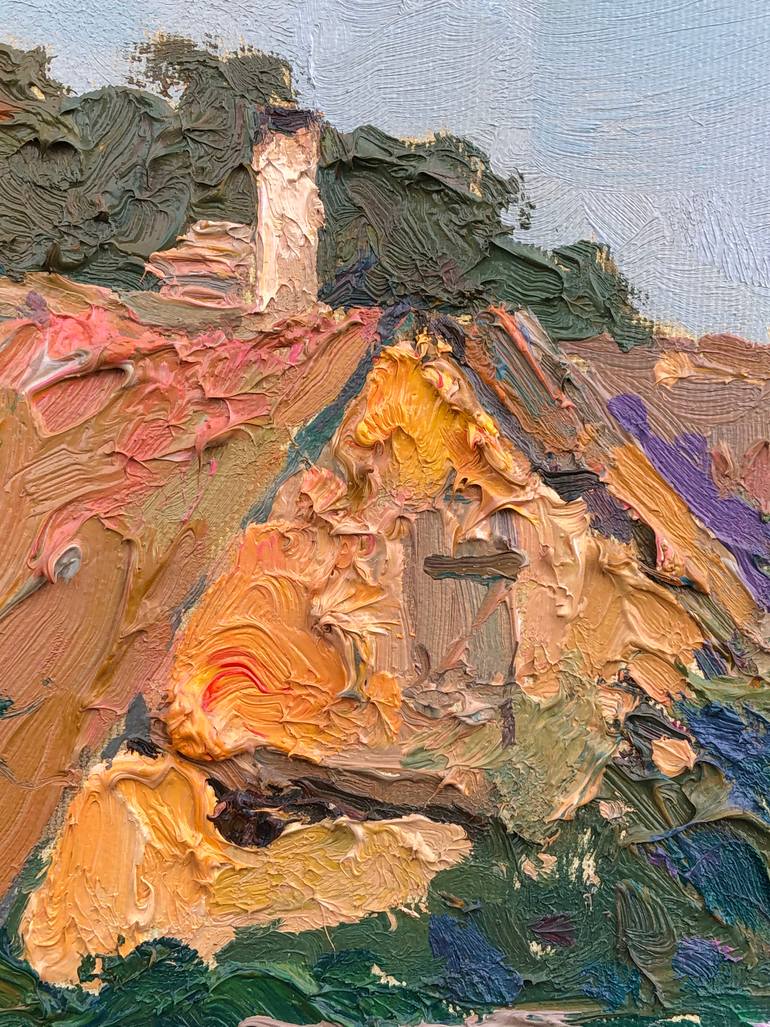 Original Impressionism Landscape Painting by Ivan Shyshman