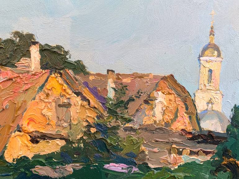 Original Impressionism Landscape Painting by Ivan Shyshman
