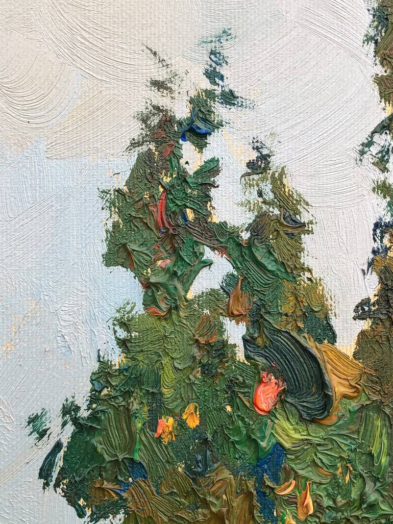 Original Impressionism Landscape Painting by Ivan Shyshman