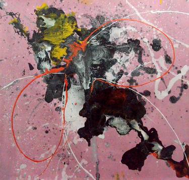 Original Abstract Expressionism Abstract Paintings by Ravi Vishwakarma