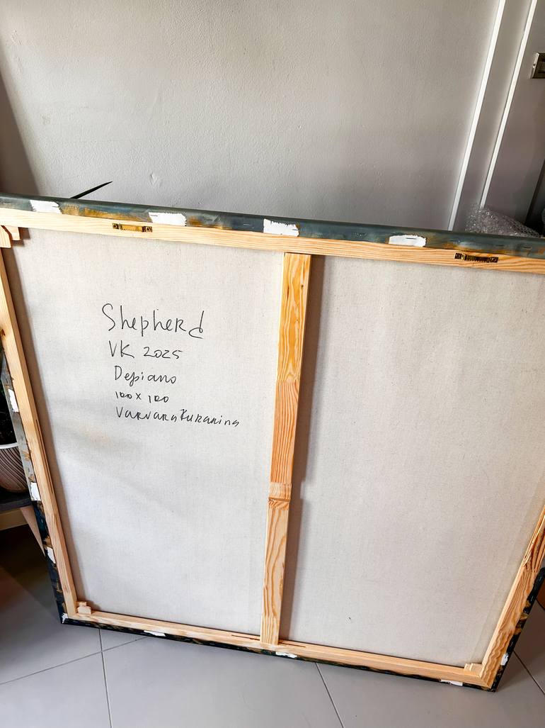 Original Expressionism Landscape Painting by Varvara Kurakina