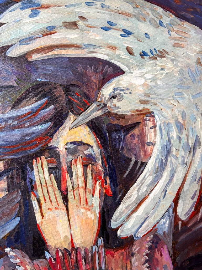Original Contemporary Women Painting by Varvara Kurakina
