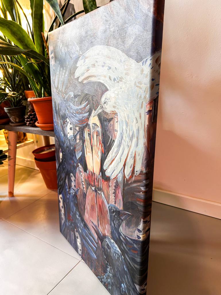 Original Contemporary Women Painting by Varvara Kurakina