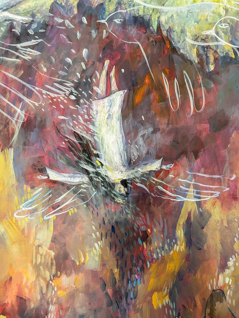 Original Contemporary Landscape Painting by Varvara Kurakina